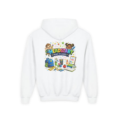 Head Start Kids Hoodie – 'Ready to Learn' Back-to-School Youth Sweatshirt