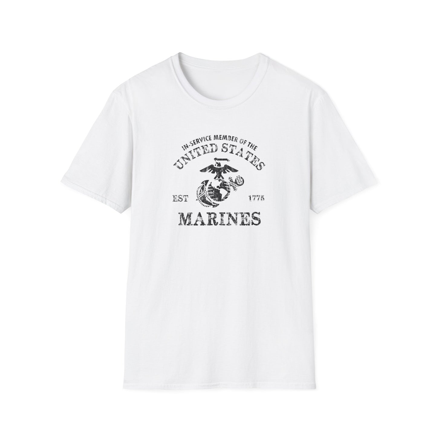 In-service Member of the United States Est 1775 Marines T‑Shirt
