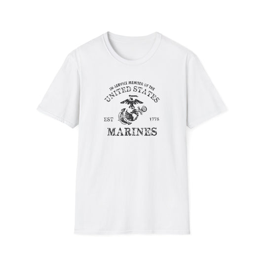 In-service Member of the United States Est 1775 Marines T‑Shirt