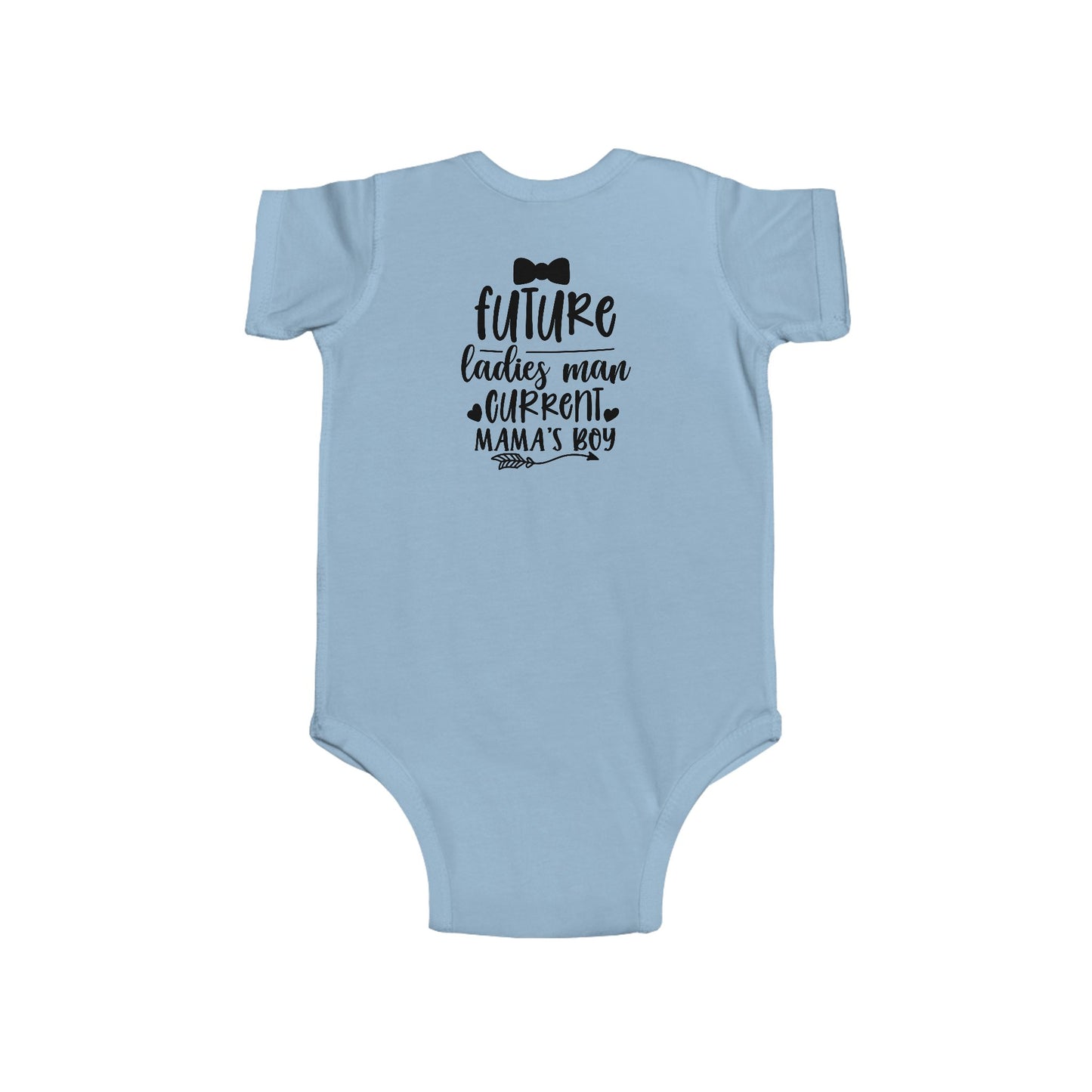 Infant Bodysuit – "Future Ladies Man (Current Mama's Boy)" Cute Baby Onesie