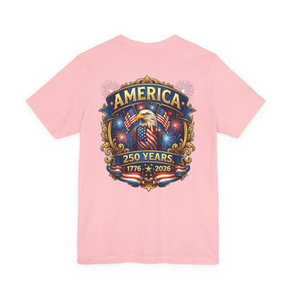 America 250th Anniversary T-Shirt — 1776–2026 Patriotic Eagle Tee