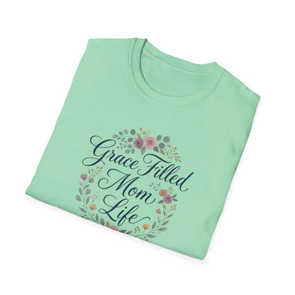 Grace-Filled Mom Life T-Shirt
