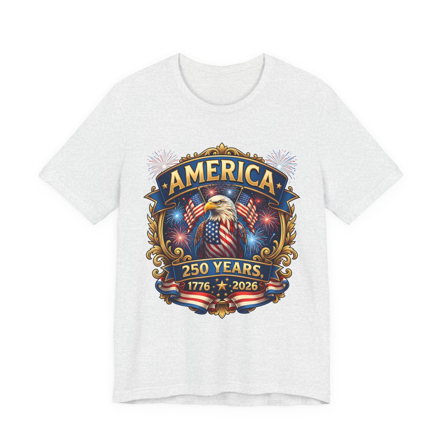 America 250th Anniversary T-Shirt — 1776–2026 Patriotic Eagle Tee