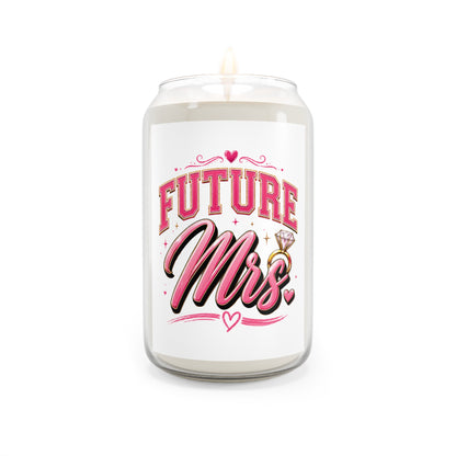 Future Mrs. Scented Soy Candle — Bridal Proposal & Bachelorette Gift (13.75 oz)