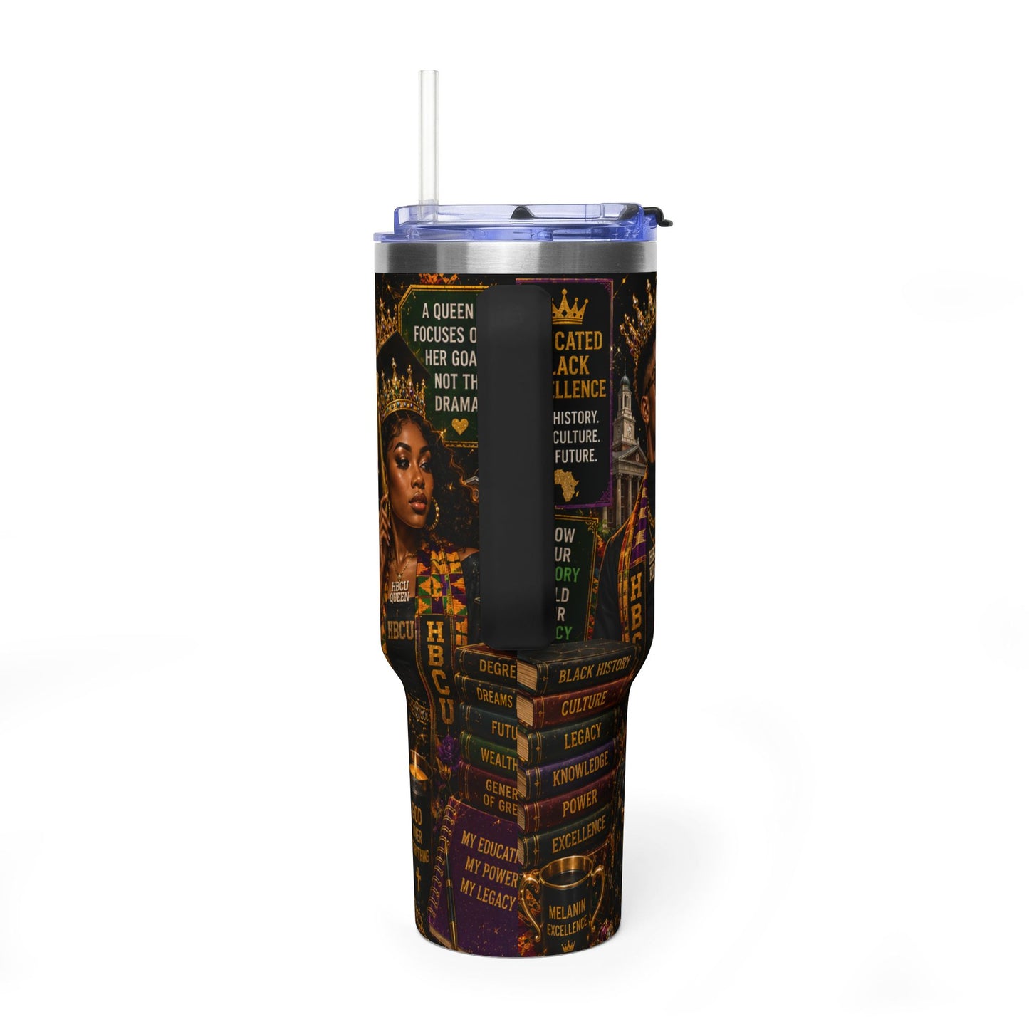 HBCU Royals 40oz Vacuum Tumbler