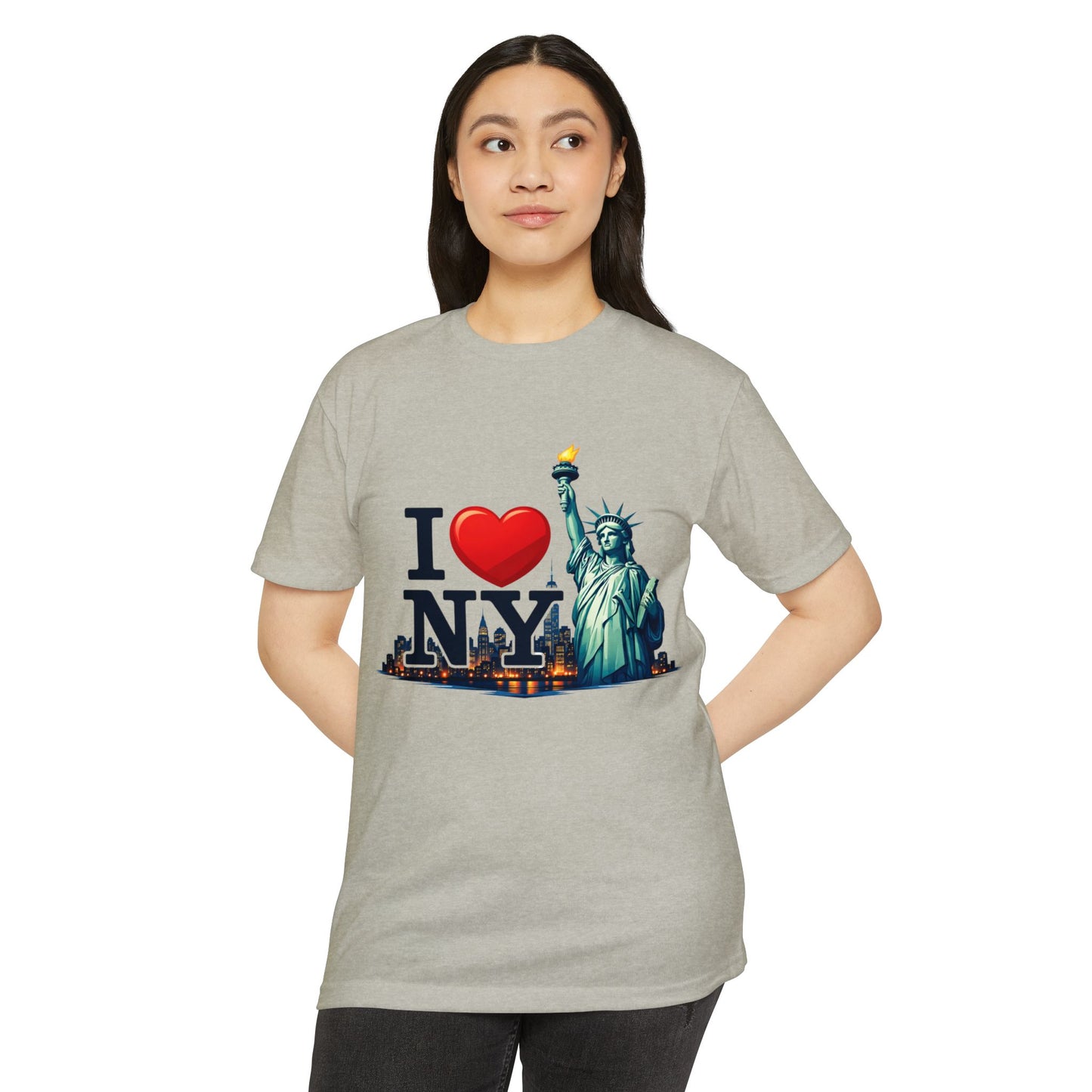 I  NY Statue of Liberty T-Shirt — New York City Souvenir Tee