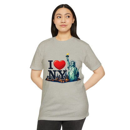 I  NY Statue of Liberty T-Shirt — New York City Souvenir Tee