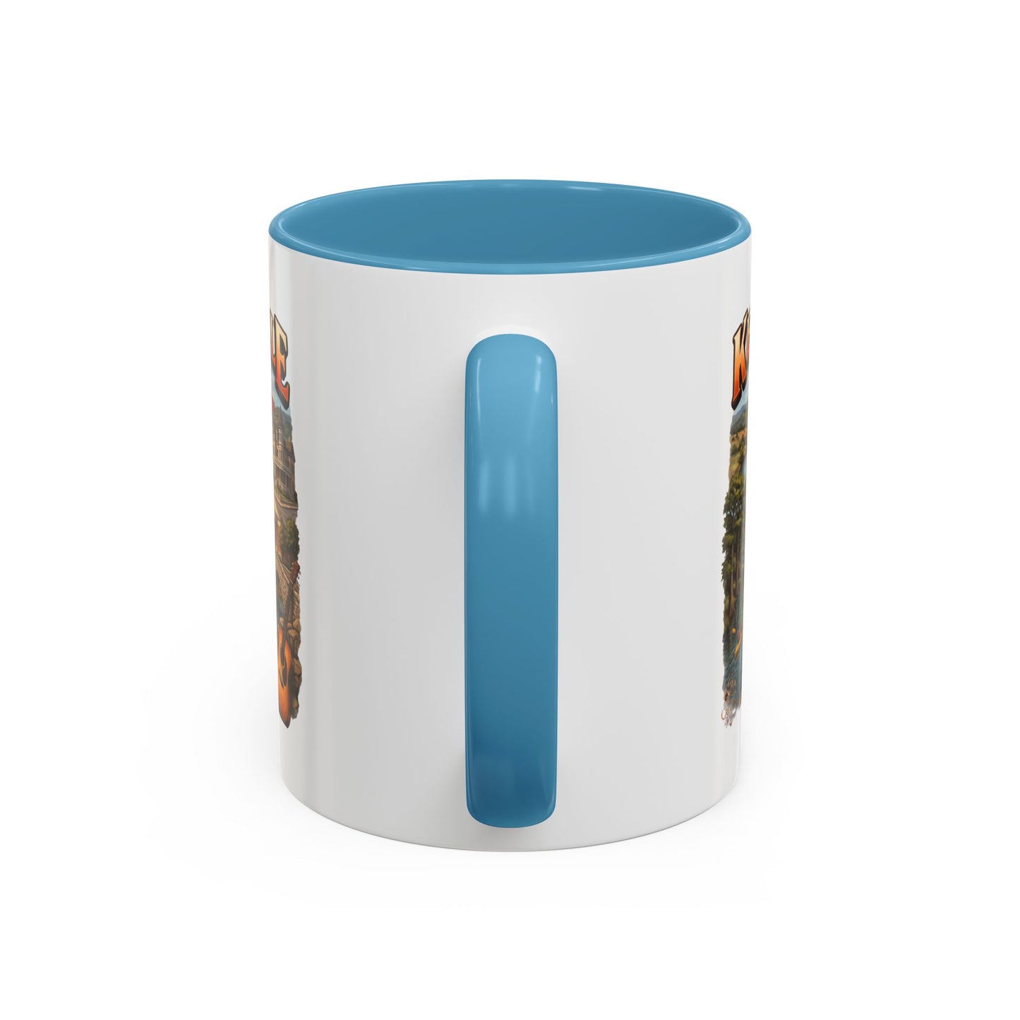Kerrville Texas Souvenir Coffee Mug — Scenic Riverfront Design (11/15oz)