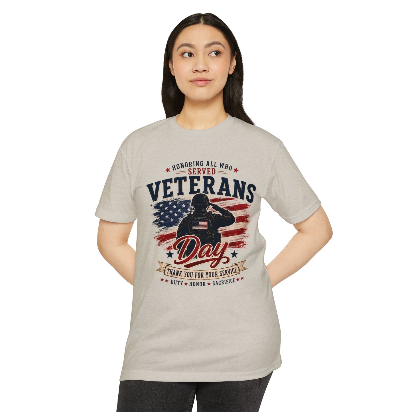 Veterans Day Tribute T-Shirt — Honoring All Who Served