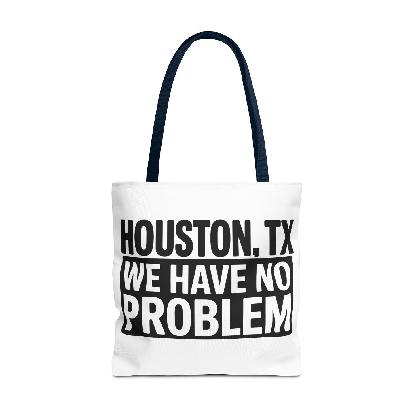 Houston TX Tote Bag — 'We Have No Problem' Graphic Market Tote