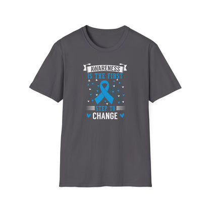 Awareness Is the First Step to Change T-Shirt