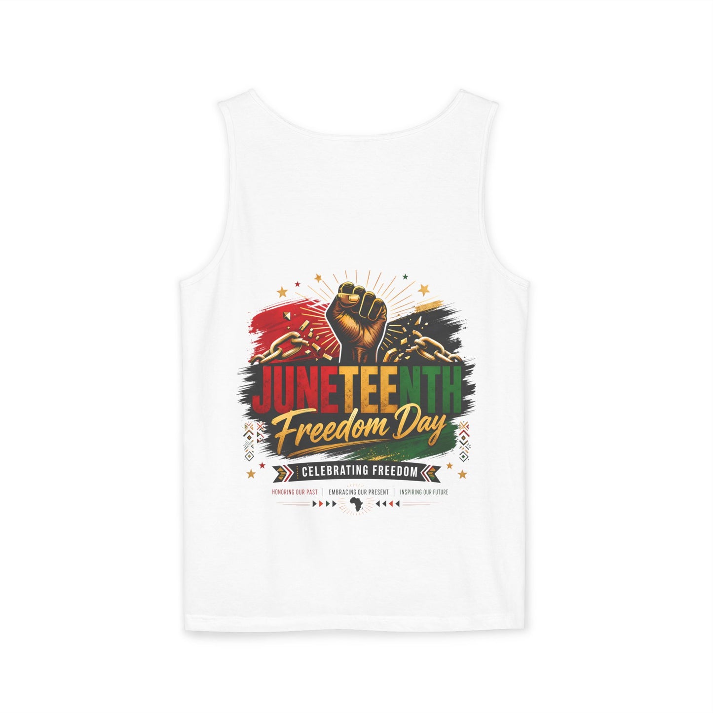 Juneteenth Freedom Day Tank Top — Celebrating Freedom Graphic