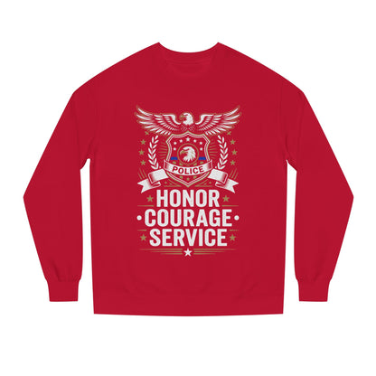 Police Honor Courage Service Sweatshirt