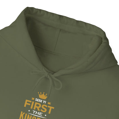 Seek Yek First The Kingdom Of God Matthew 6 : 33 Hoodie