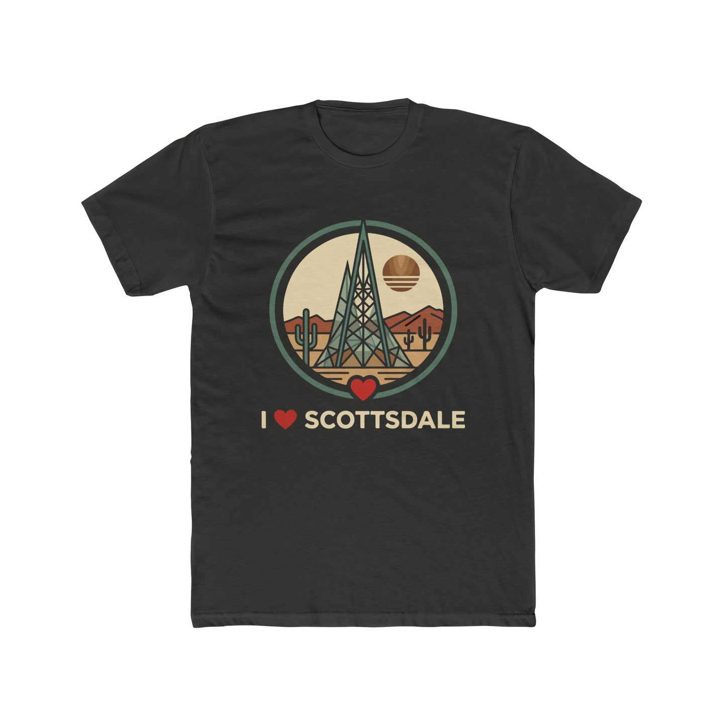 Scottsdale Retro Desert Tee — I  Scottsdale Graphic T-Shirt