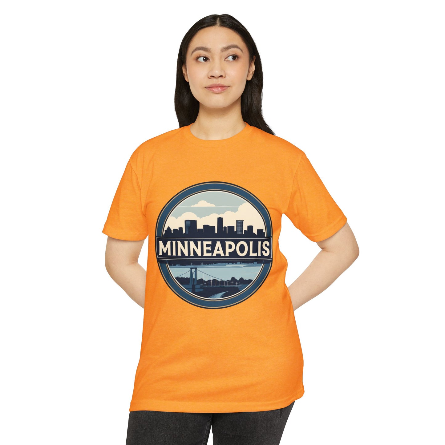 Minneapolis Skyline Tee — Retro Cityscape T-Shirt
