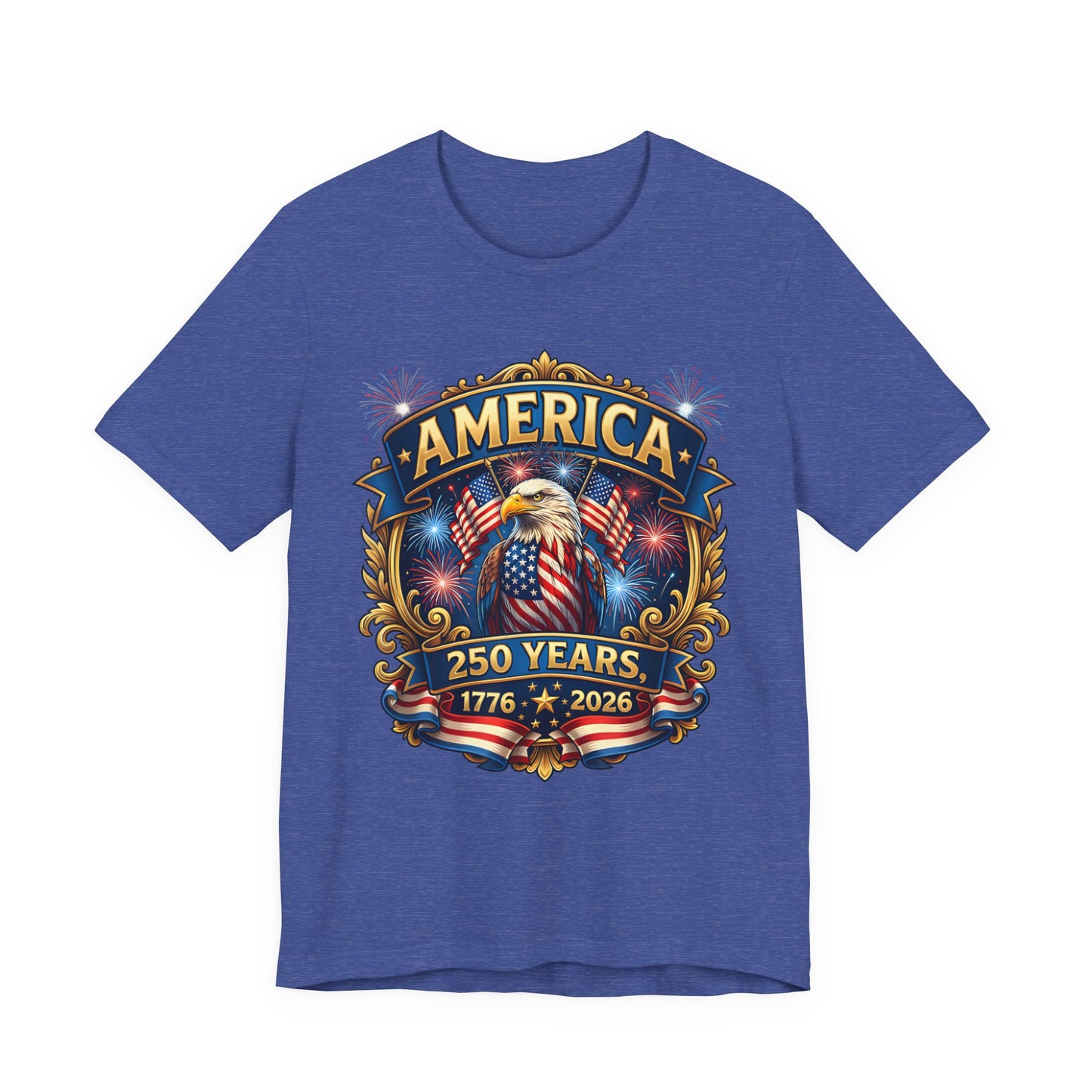 America 250th Anniversary T-Shirt — 1776–2026 Patriotic Eagle Tee