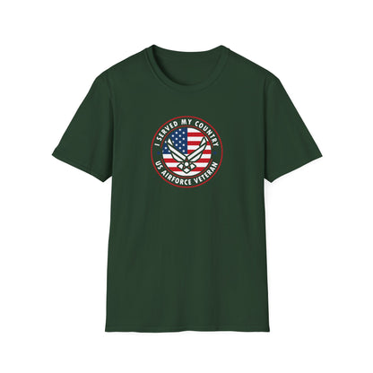 I Served My Country Us Airforce Veteran T-Shirt