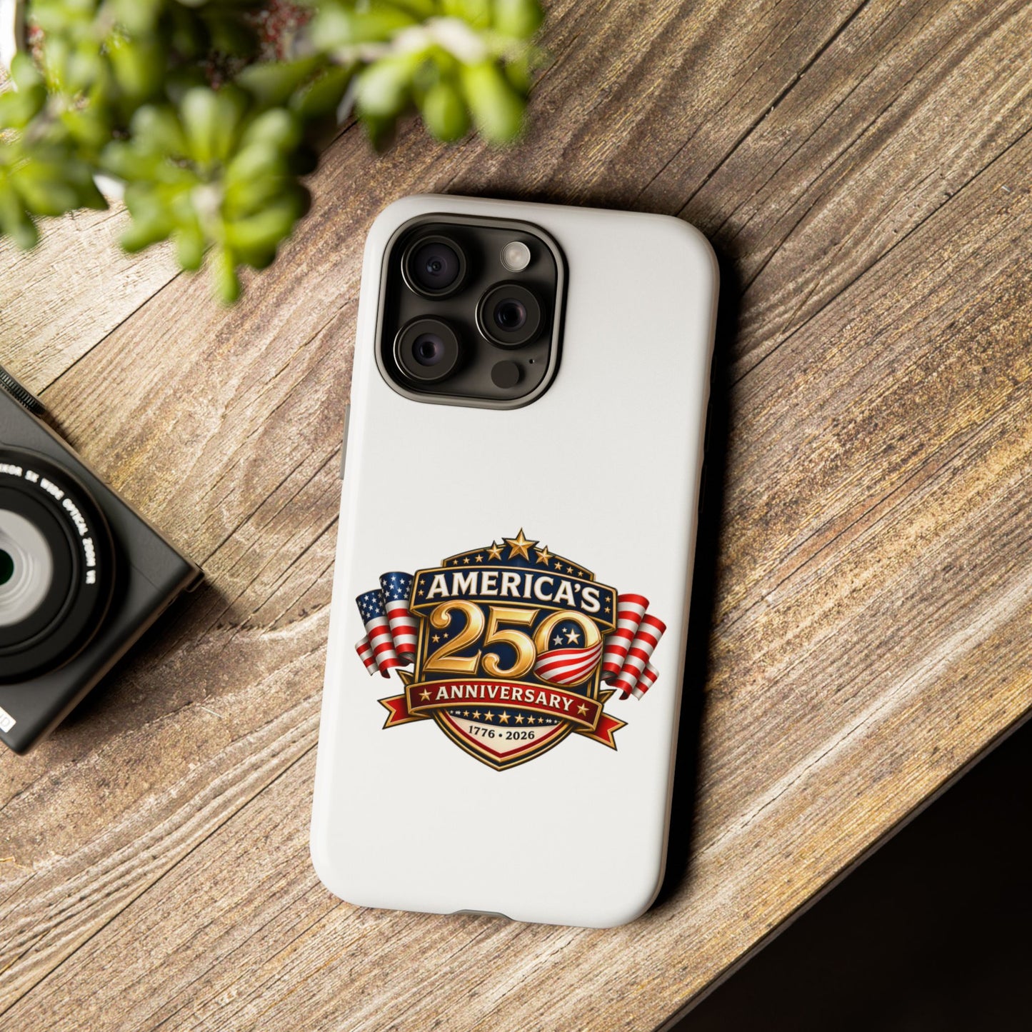25th Anniversary Patriotic Phone Case — America’s Celebration Design