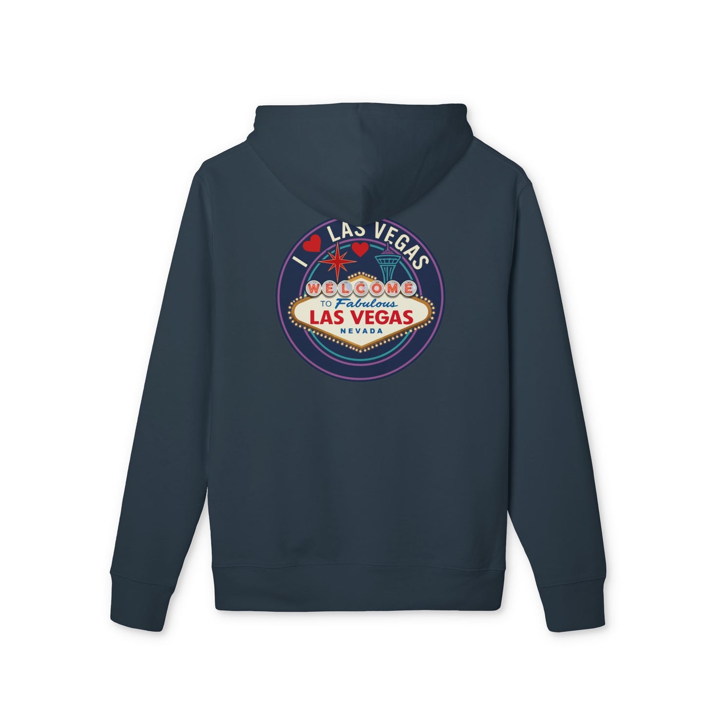 Las Vegas Sign Hoodie — Retro Welcome to Las Vegas Pullover