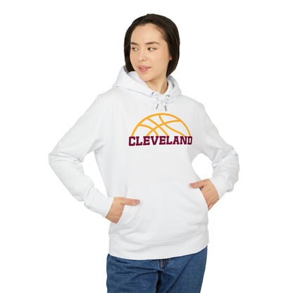 Cleveland Basketball Hoodie — Retro Hoop Logo Pullover