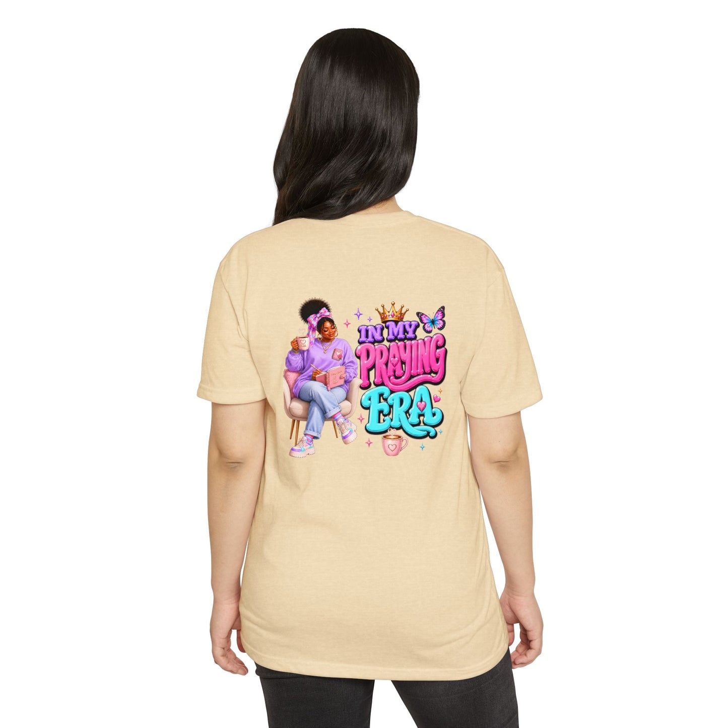 T-Shirt — "In My Praying Era" Feminine Faith Graphic Tee