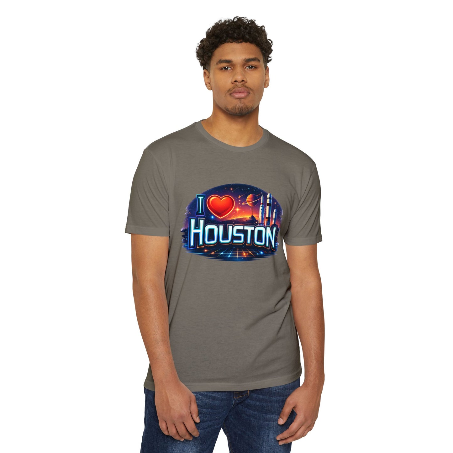 I Love Houston Graphic T-Shirt