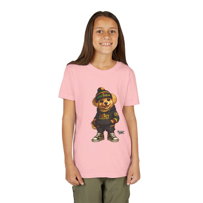 Youth Bear Graphic Tee – "I Love My Culture" Urban Streetwear