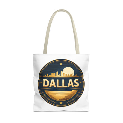 Dallas Skyline Circle Tote