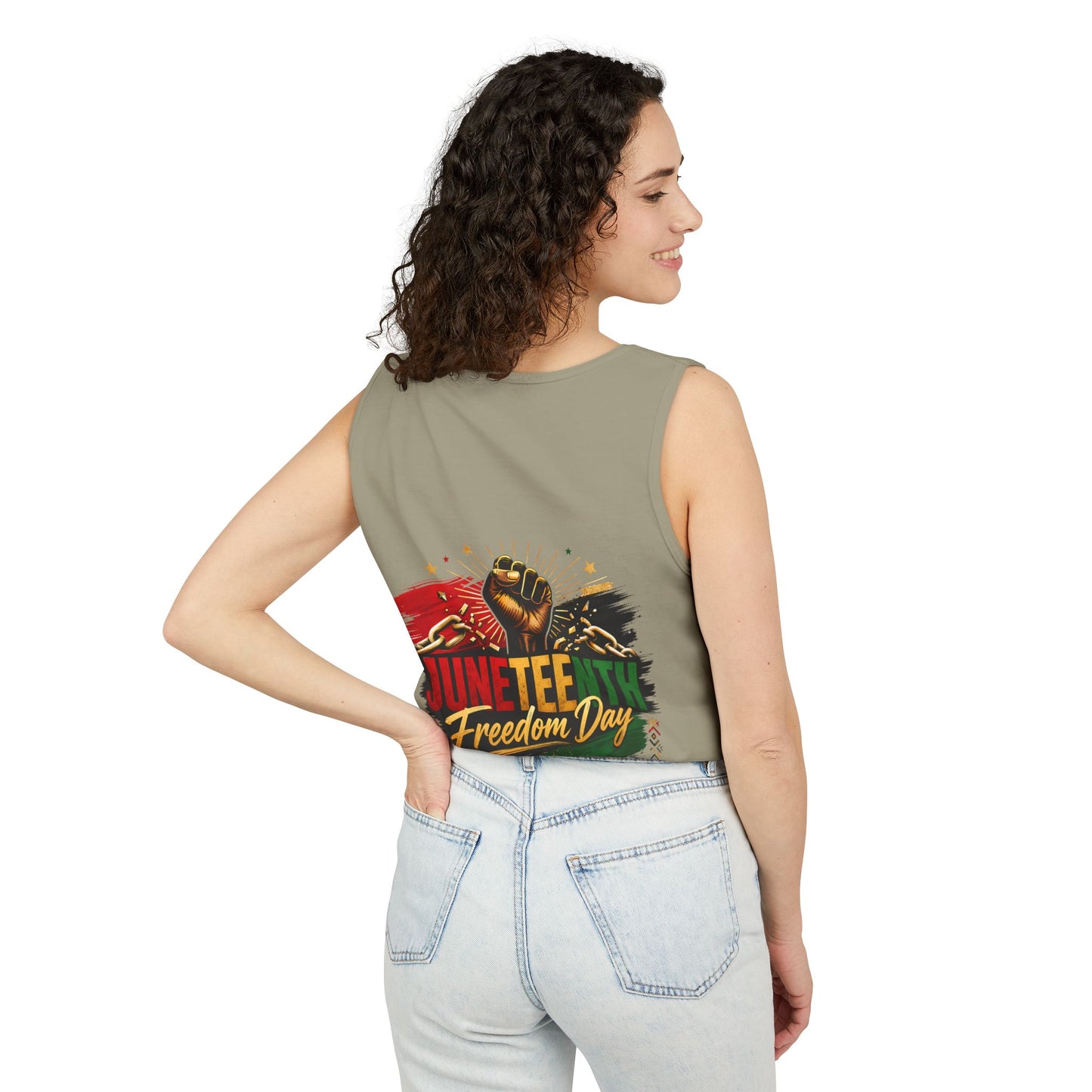 Juneteenth Freedom Day Tank Top — Celebrating Freedom Graphic