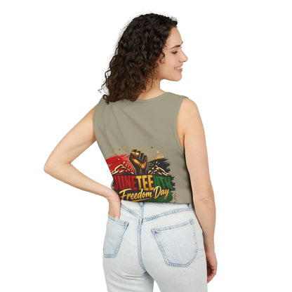 Juneteenth Freedom Day Tank Top — Celebrating Freedom Graphic