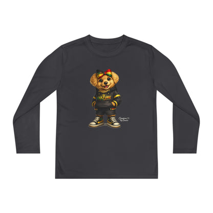 Kids Teddy Bear Graphic Long Sleeve Tee — 'Future' Hoodie Design