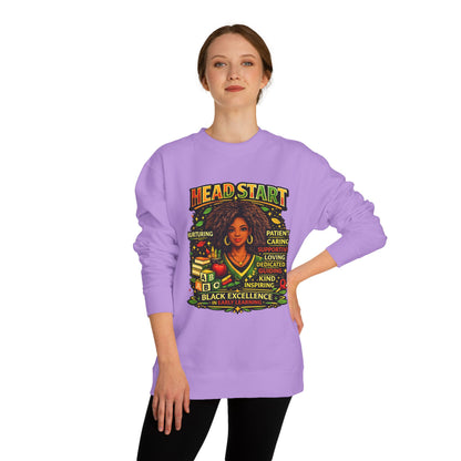Headstart Black Excellence Sweatshirt — Inspirational Teacher / Early Education Crewneck