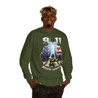 9/11 Never Forget Firefighter Tribute Sweatshirt