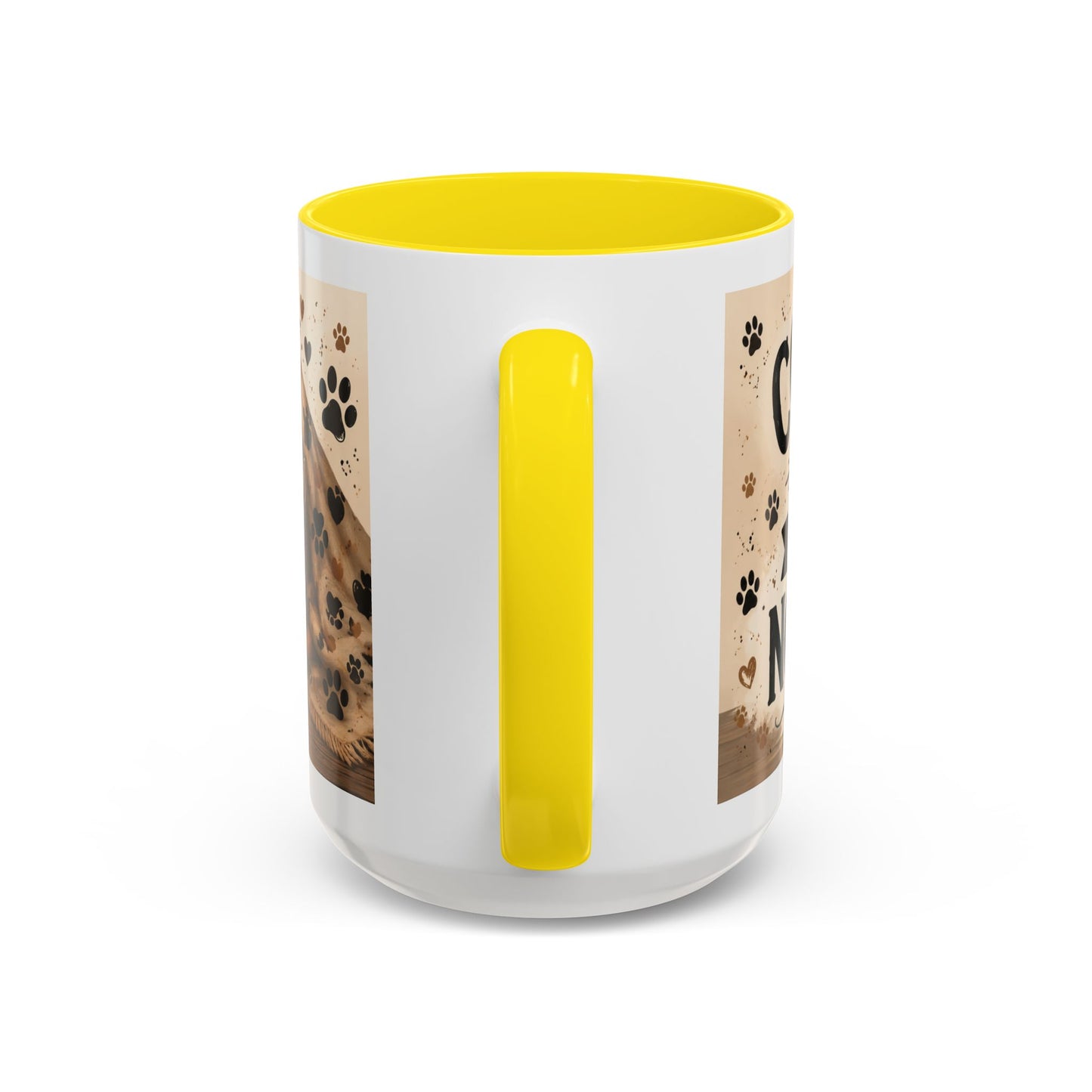Dog and Cat Coffee Mug – "Best Friends, Best Life" Accent Tea Cup (11/15oz)