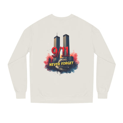 9/11 Never Forget Sweatshirt — Twin Towers Memorial Crewneck