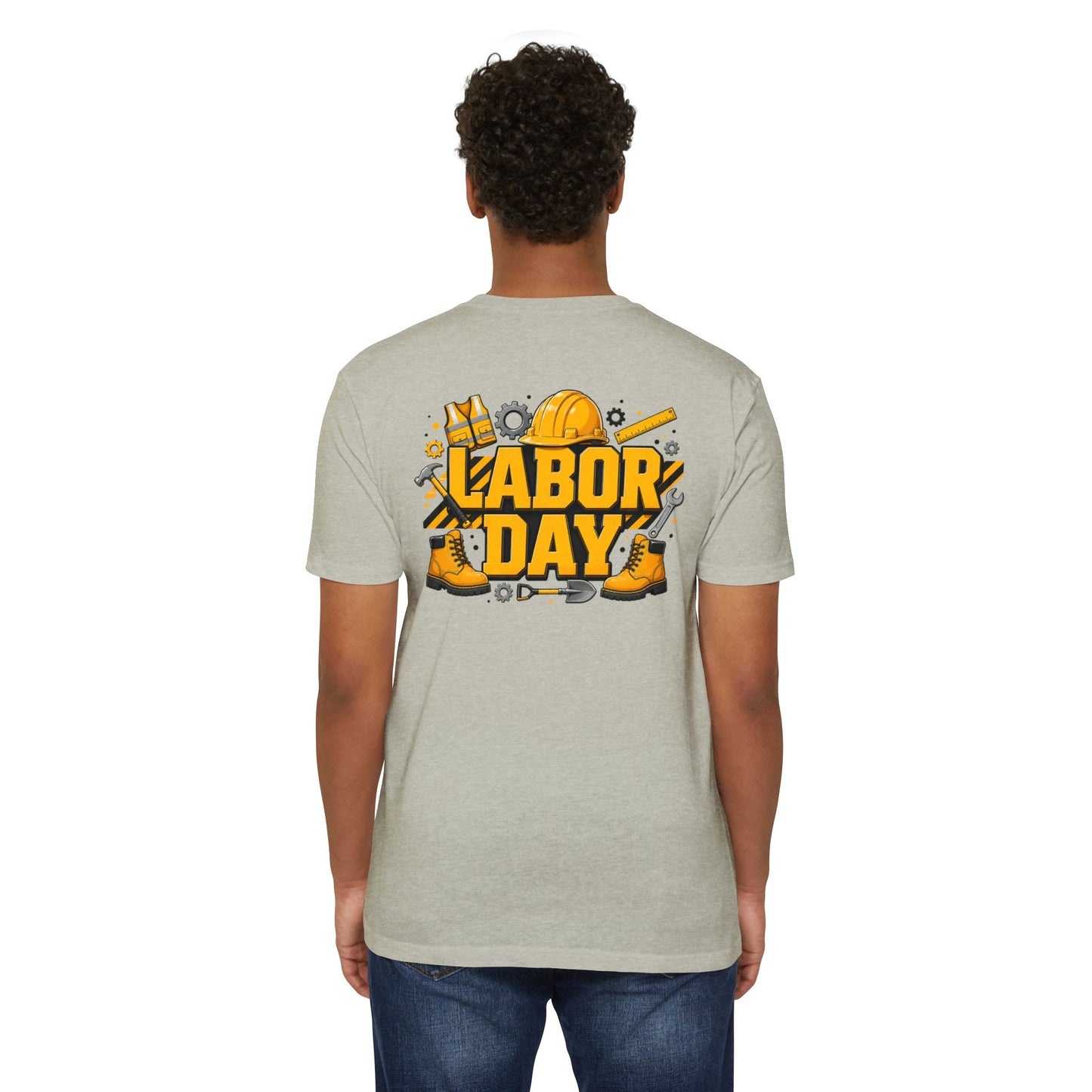 Labor Day T-Shirt — Construction Tools Graphic Tee