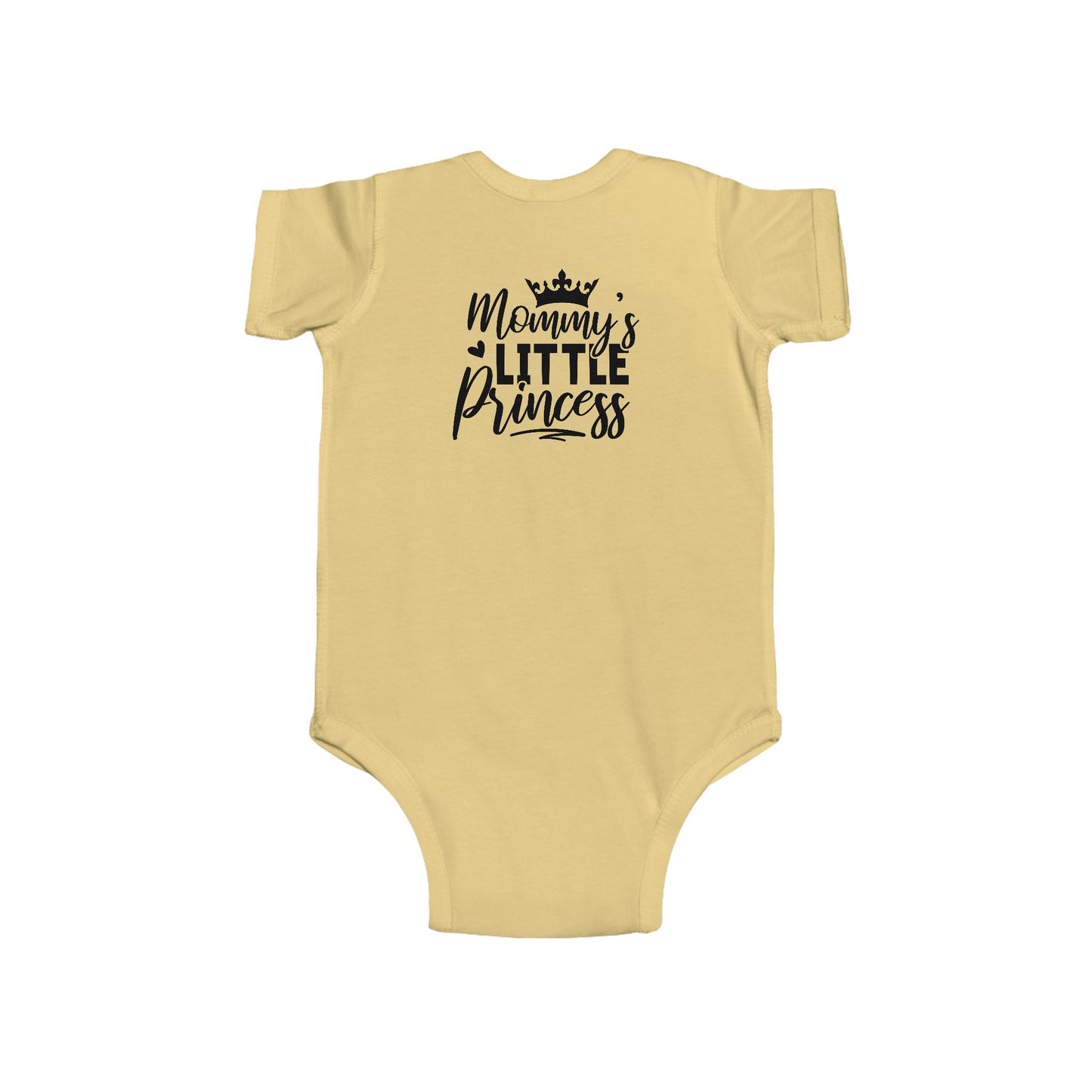 Baby Bodysuit "Mommy's Little Princess" - Cute Infant Onesie with Crown Design