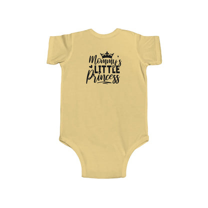 Baby Bodysuit "Mommy's Little Princess" - Cute Infant Onesie with Crown Design