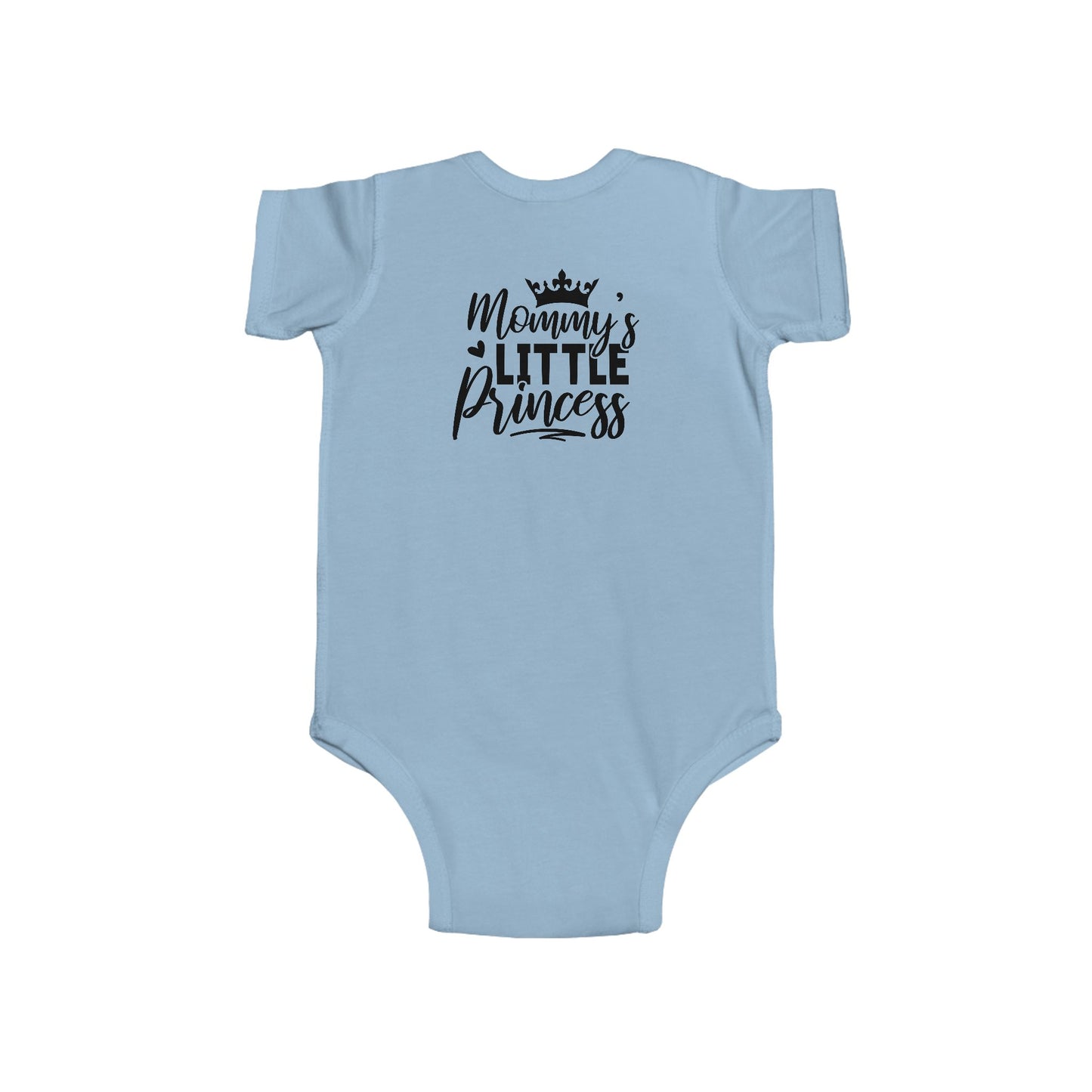 Baby Bodysuit "Mommy's Little Princess" - Cute Infant Onesie with Crown Design