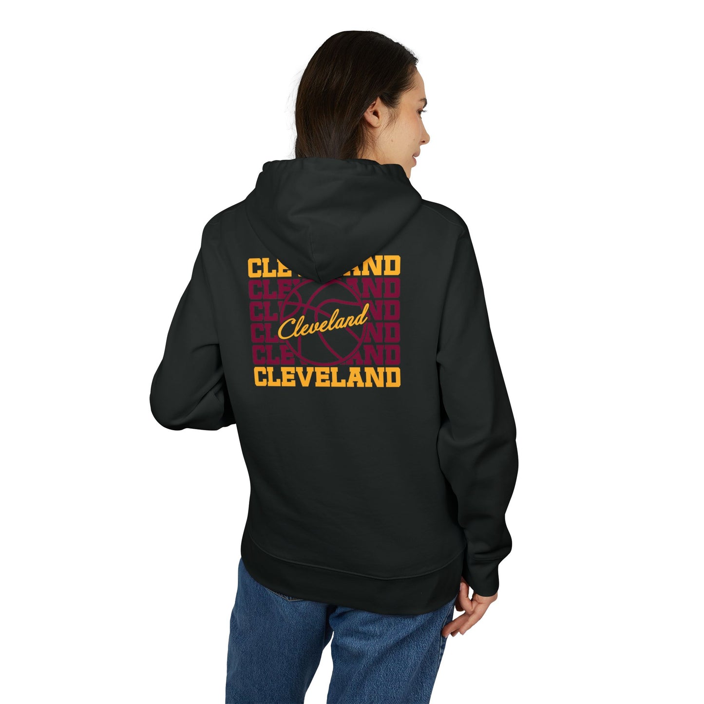 Cleveland Retro Script Hoodie — City Pride Crewneck