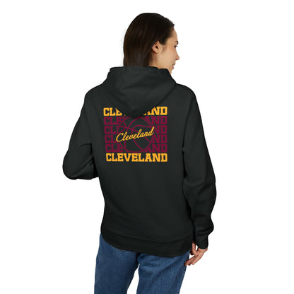 Cleveland Retro Script Hoodie — City Pride Crewneck