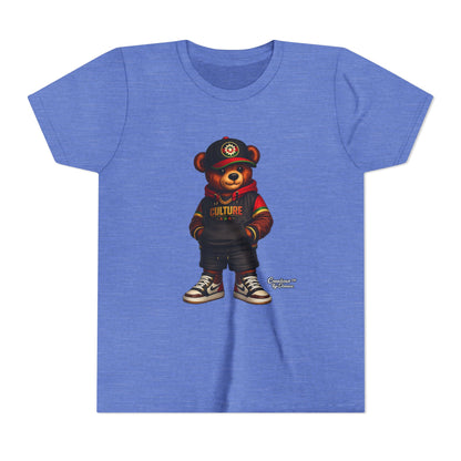 Youth Tee — Urban Bear "Culture" Graphic