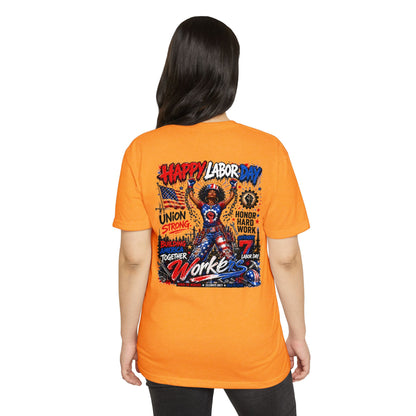 Happy Labor Day Workers T-Shirt — Union Strong, Honor Hard Work Tee