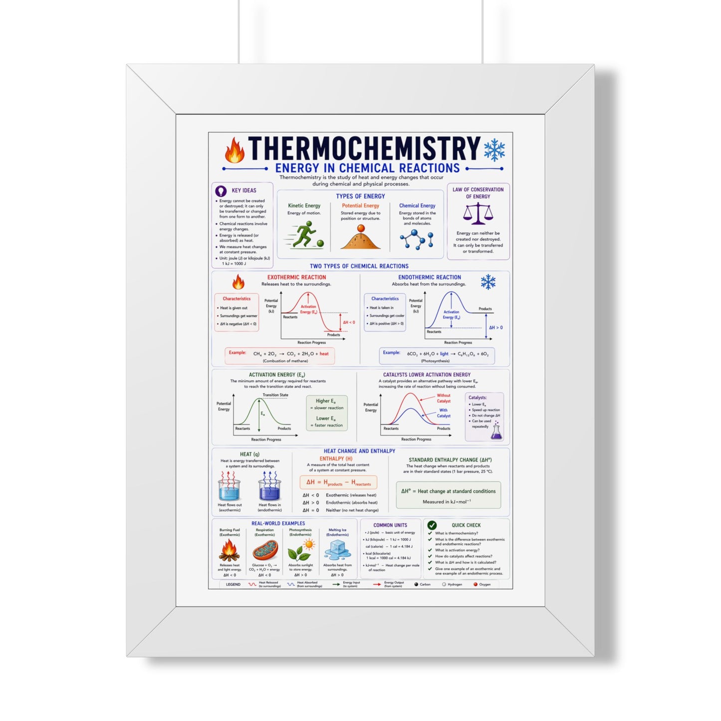 Framed Vertical Poster
