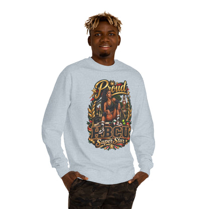 HBCU Proud Superstar Crewneck Sweatshirt