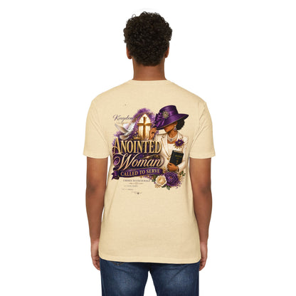 Anointed Woman T-Shirt — "Called to Serve" Christian Faith Tee