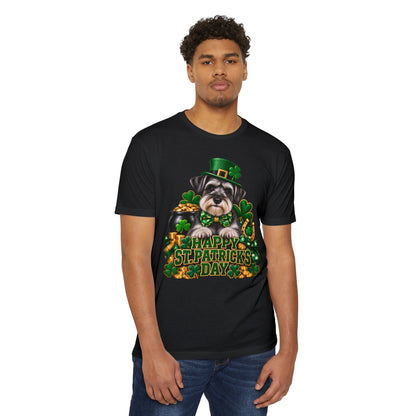 St. Patrick's Day Schnauzer T-Shirt