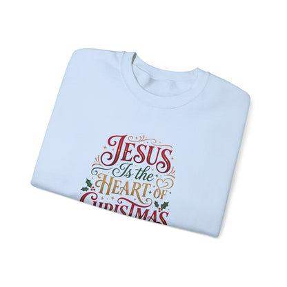 “Jesus Is the Heart of Christmas” Sweatshirt