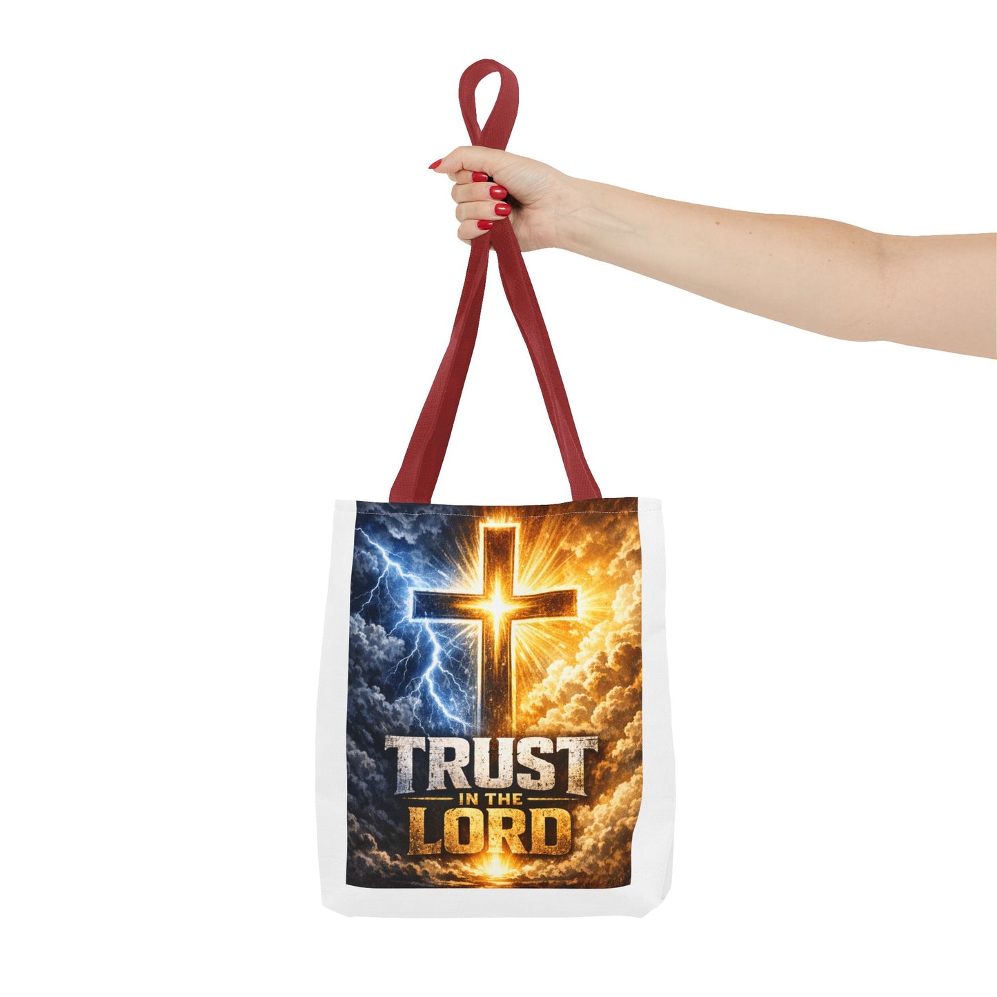 Trust in the Lord Cross Tote Bag